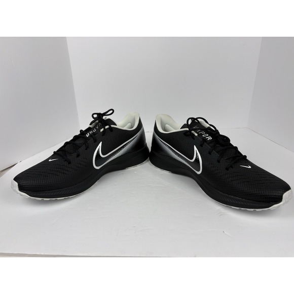 NWOB Nike Vapor Edge Pro Turf Football Shoes Black/White CD0086-001 Men\'s Sz 12. main image 11